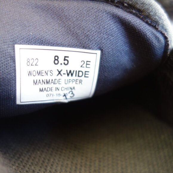 ORTHOFEET Orthopedic Grey Stretch Knit Quincy Slip-On Shoes  Wmns 8.5 Extra Wide - Picture 8 of 10